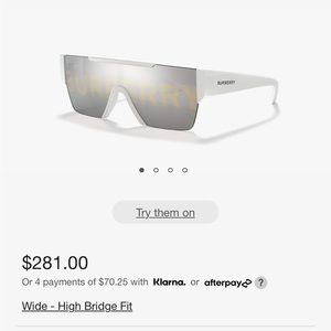 Burberry Sunglasses BE4291 Unisex